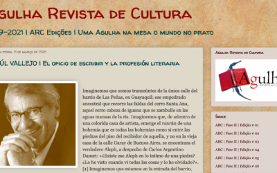 Lección inaugural en «Agulha. Revista de Cultura»