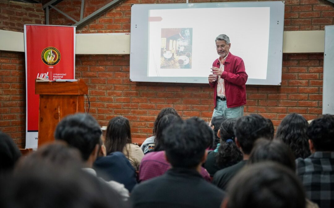 Recital poético en la Universidad Nacional de Loja