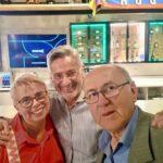 Con Alicia Ortega y Raúl Serrano durante el XXVII Congreso de Ecuatorianistas, el miércoles 17 de junio de 2026.